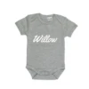 MLW By Design- Personalised Cursive Name Bodysuit | Various Colours - MLW By Design