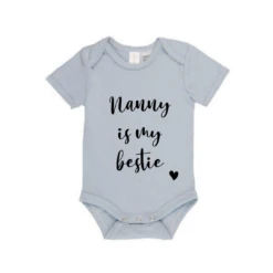 MLW By Design - Nanny Is My Bestie Bodysuit | Various Colours - MLW By Design -Wandnobe Store Willow 2022 01 14T135502.304