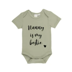 MLW By Design - Nanny Is My Bestie Bodysuit | Various Colours - MLW By Design -Wandnobe Store Willow 2022 01 14T135520.239