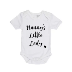 MLW By Design - Nanny's Little Lady Bodysuit | Various Colours - MLW By Design