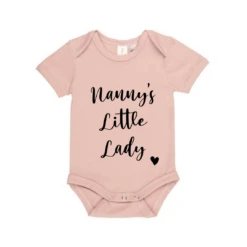 MLW By Design - Nanny's Little Lady Bodysuit | Various Colours - MLW By Design -Wandnobe Store Willow 2022 01 27T094450.711
