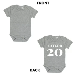 MLW By Design - Personalised Surname Bodysuit | Various Colours - MLW By Design -Wandnobe Store Willow 2022 01 27T132758.791