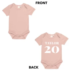 MLW By Design - Personalised Surname Bodysuit | Various Colours - MLW By Design -Wandnobe Store Willow 2022 01 27T132830.224