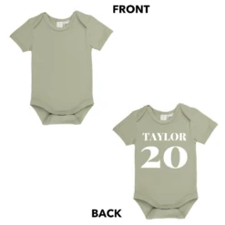 MLW By Design - Personalised Surname Bodysuit | Various Colours - MLW By Design -Wandnobe Store Willow 2022 01 27T132837.141