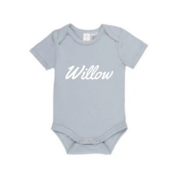 MLW By Design- Personalised Cursive Name Bodysuit | Various Colours - MLW By Design -Wandnobe Store Willow 2