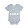 MLW By Design - Personalised Jersey Name Bodysuit | Various Colours - MLW By Design