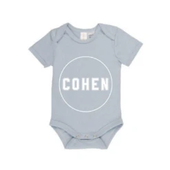 MLW By Design - Personalised Jersey Name Bodysuit | Various Colours - MLW By Design
