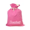 MLW By Design - Personalised Name Pink Santa Sack - MLW By Design
