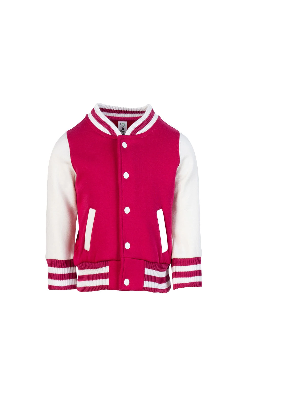 MLW By Design - Personalised Varsity Jacket | Hot Pink & White - MLW By Design 3 MLW By Design - Personalised Varsity Jacket | Hot Pink & White - MLW By Design - Image 3