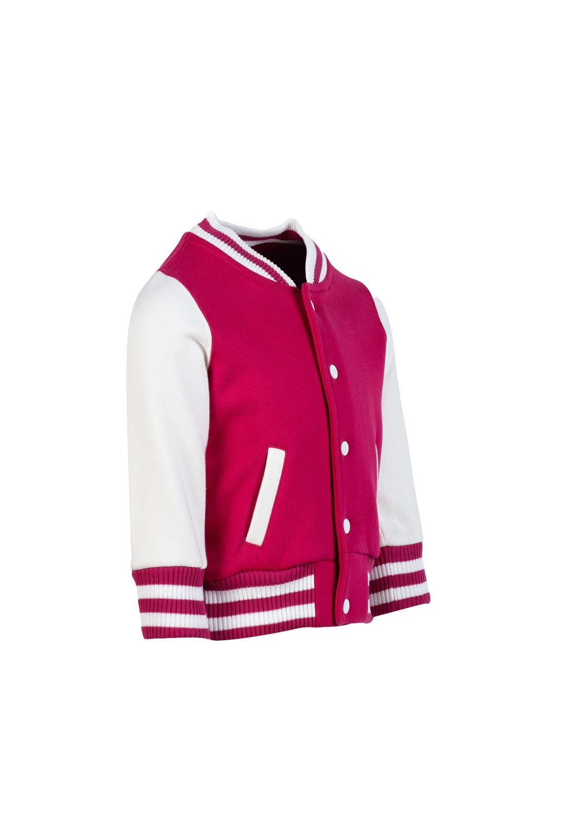 MLW By Design - Personalised Varsity Jacket | Hot Pink & White - MLW By Design 2 MLW By Design - Personalised Varsity Jacket | Hot Pink & White - MLW By Design - Image 2