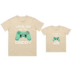 MLW By Design - Matching Video Game Dad & Kid Tees | Various Colours - MLW By Design -Wandnobe Store fathersday 6
