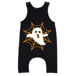 MLW By Design - Ghostly Web Slouch Romper - MLW By Design