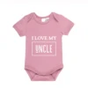 MLW By Design - I Love My Uncle / Aunt Bodysuit | Various Colours - MLW By Design