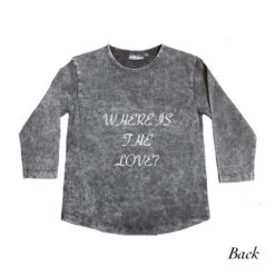 MLW By Design - Where Is The Love Stonewash Tee | Long Or Short Sleeve - MLW By Design -Wandnobe Store image aa3e828b 444b 4381 92ff 855ea51e785e