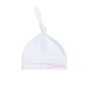 MLW By Design - Personalised Knotted Beanie | White With Pink Print *LIMITED EDITION* - MLW By Design