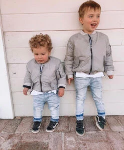 MLW By Design - Distressed Light Wash Denim Jeans - MLW By Design