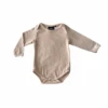 MLW By Design - Basic Long Sleeve Bodysuit | Sand Stonewash - MLW By Design