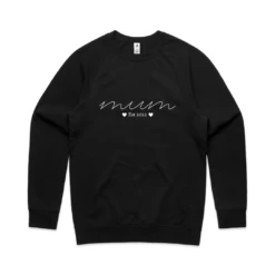 MLW By Design - Personalised Established MUM Adult Crew | Various Colours - MLW By Design 5 MLW By Design - Personalised Established MUM Adult Crew | Various Colours - MLW By Design -Wandnobe Store mum 3